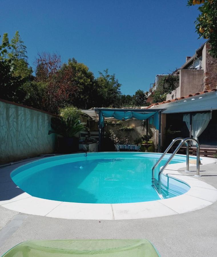 Belle Maison De Caractere Dans Village Et Sa Piscine Privee 7 Pers- 3 Chambres - 12 Rue Emile Zola Millas Exterior photo